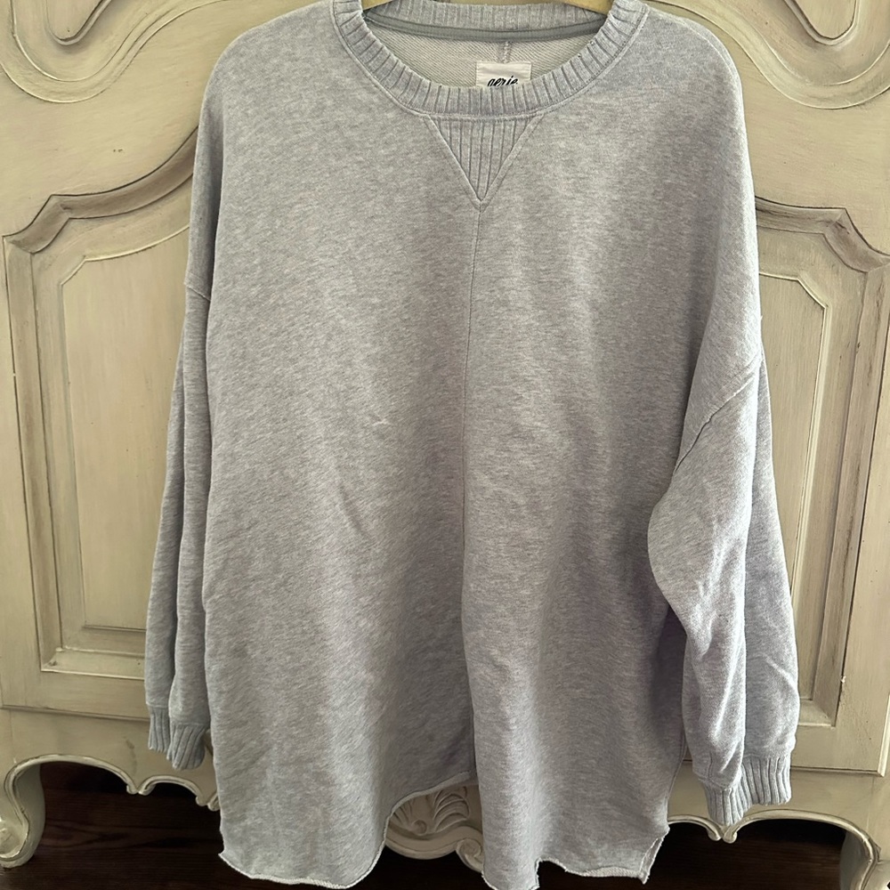 Aerie Anytime Down to Earth Oversized Sweatshirt